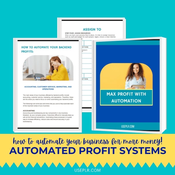 automate for more money