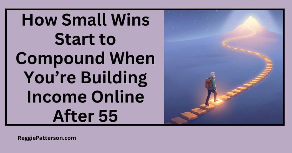 How Small Wins Start to Compound When You’re Building Income Online After 55