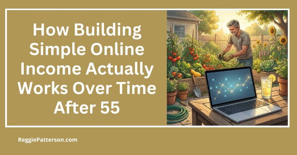 How Building Simple Online Income Actually Works Over Time After 55