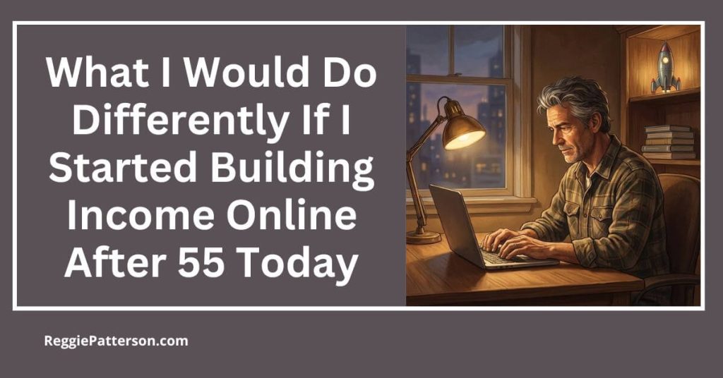 What I Would Do Differently If I Started Building Income Online After 55 Today