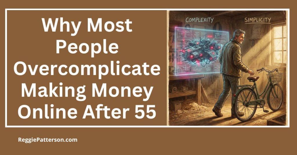 Why Most People Overcomplicate Making Money Online After 55